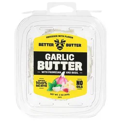 Better Butter Fresh Churned Butter Garlic With Parmesan & Basil - 3 Oz
