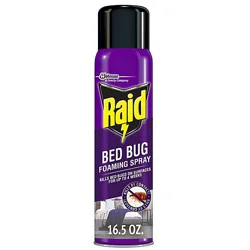 Raid Bed Bug Killer Insecticide Foaming Aerosol Spray - 16.5 Oz