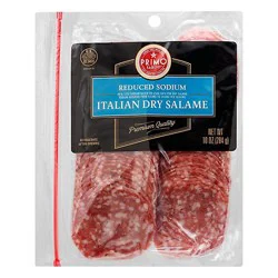 Primo Taglio Italian Dry Reduced Sodium Salame - 10 Oz