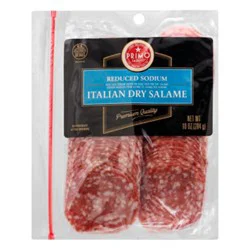 Primo Taglio Italian Dry Reduced Sodium Salame - 10 Oz