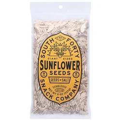 South Forty Snack Company Sunflower Seeds Plus Salt - 8 Oz