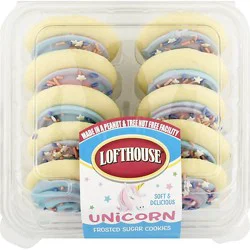 Lofthouse Unicorn Frosted Sugar Cookie 13.5 Ounce - 13.5 Oz