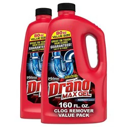 Drano Max Gel Clog Remover - 80 Fl. Oz.