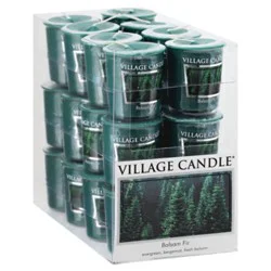 Village Candle Balsam Fir Votiv Candle - Each