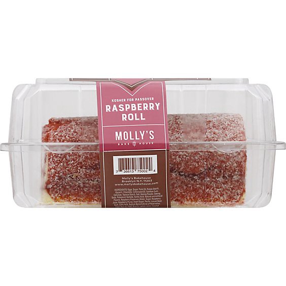 slide 1 of 12, Mollys Raspberry Roll - 14 Oz, 14 oz