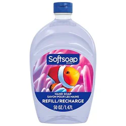 Softsoap Liquid Hand Soap Refill Aquarium Series - 50 Fl. Oz.