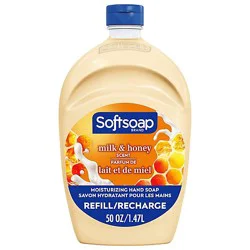 Softsoap Moisturizing Liquid Hand Soap Refill Milk & Golden Honey - 50 Fl. Oz.