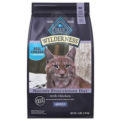 Blue Wilderness Adult Cat Chicken - 4 Lb