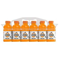 Gatorade Zero Sugar Orange Sports Drink - 12-12 Oz