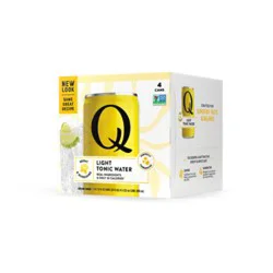 Q Mixers Premium Light Tonic Water - 4 - 7.5 Oz