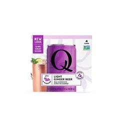 Q Mixers Premium Light Ginger Beer - 8-7.5 Fl. Oz.