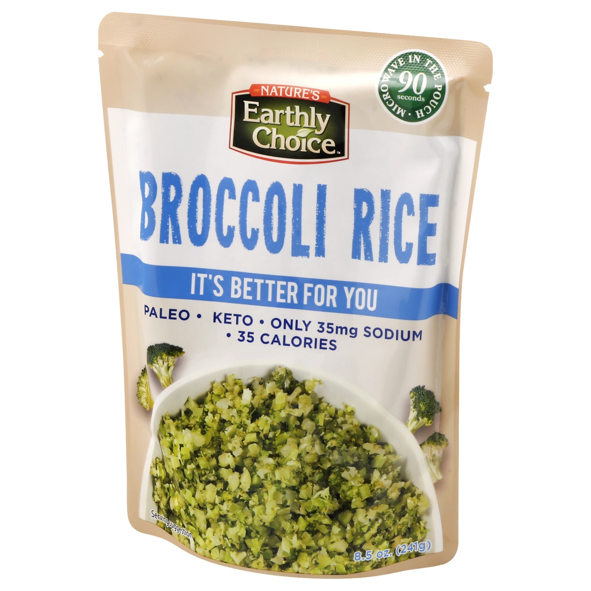 slide 3 of 10, Nature's Earthly Choice Broccoli Rice 8.5 oz, 