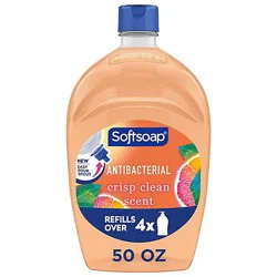 Softsoap Antibacterial Liquid Hand Soap Refill Crisp Clean - 50 Fl. Oz.