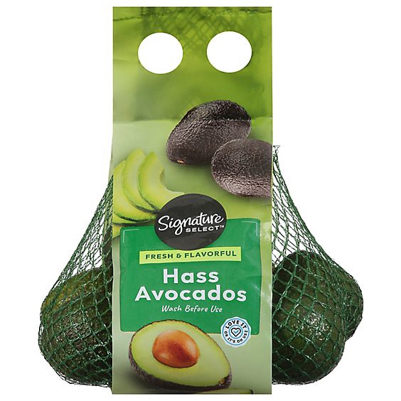 slide 1 of 1, Signature Farms Hass Avocados Bagged - Each, 7 ct