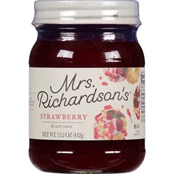 Mrs. Richardsons Strawberry Topping - 15.5 Oz