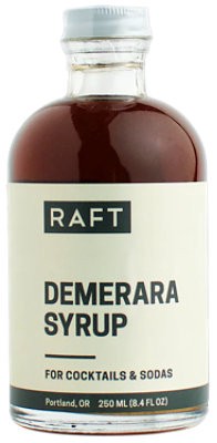 slide 1 of 1, Raft Demerara Syrup - 8.4 Oz, 8.4 fl oz