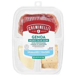 Creminelli Provolone & Crackers Genoa - 2 Oz