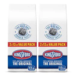 Kingsford Bbq Charcoal For Grilling Original Charcoal Briquettes - 2-12 Lbs