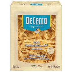 De Cecco Egg Fettuccine - 8.8 Oz
