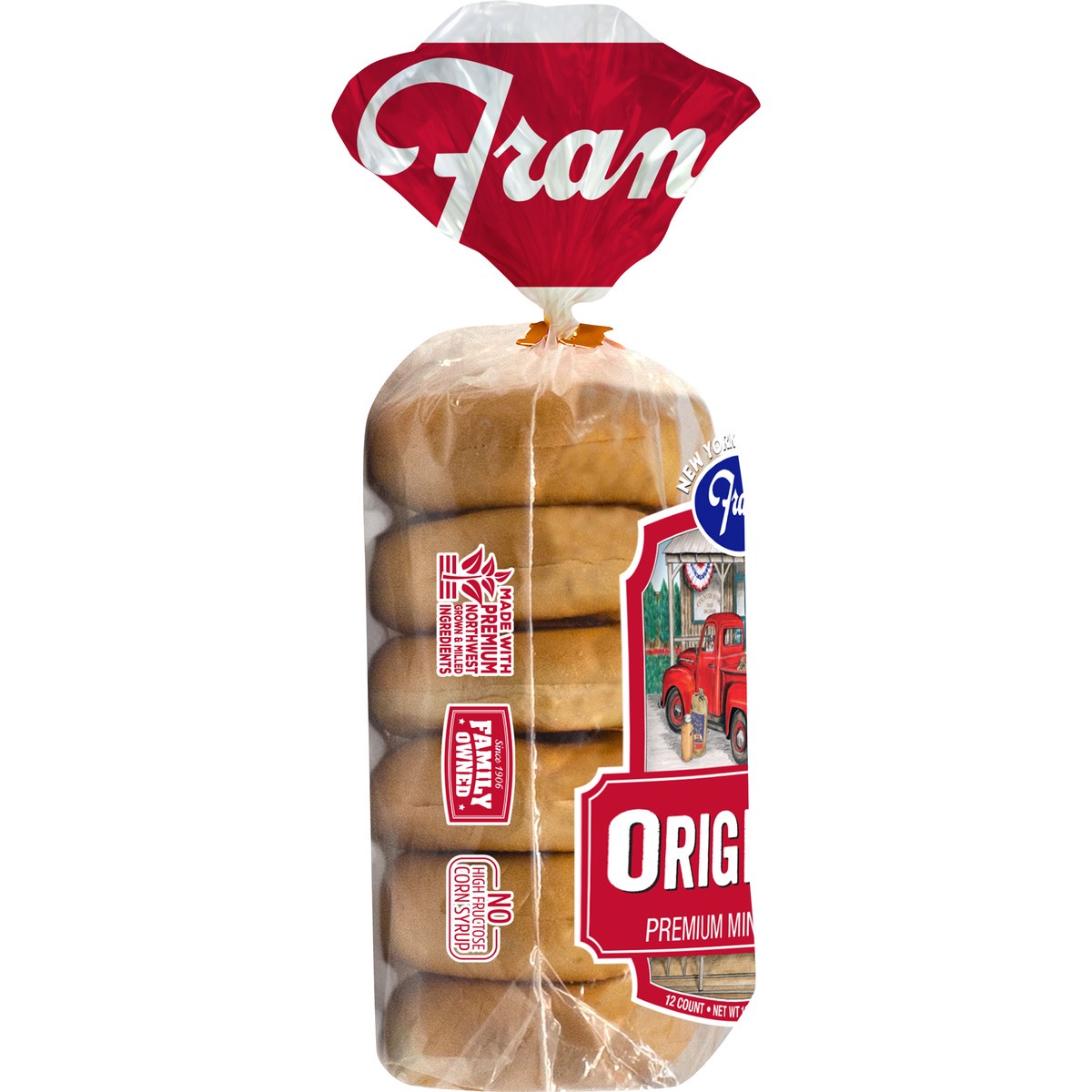 slide 5 of 6, Franz Original Mini Bagles, 16 oz