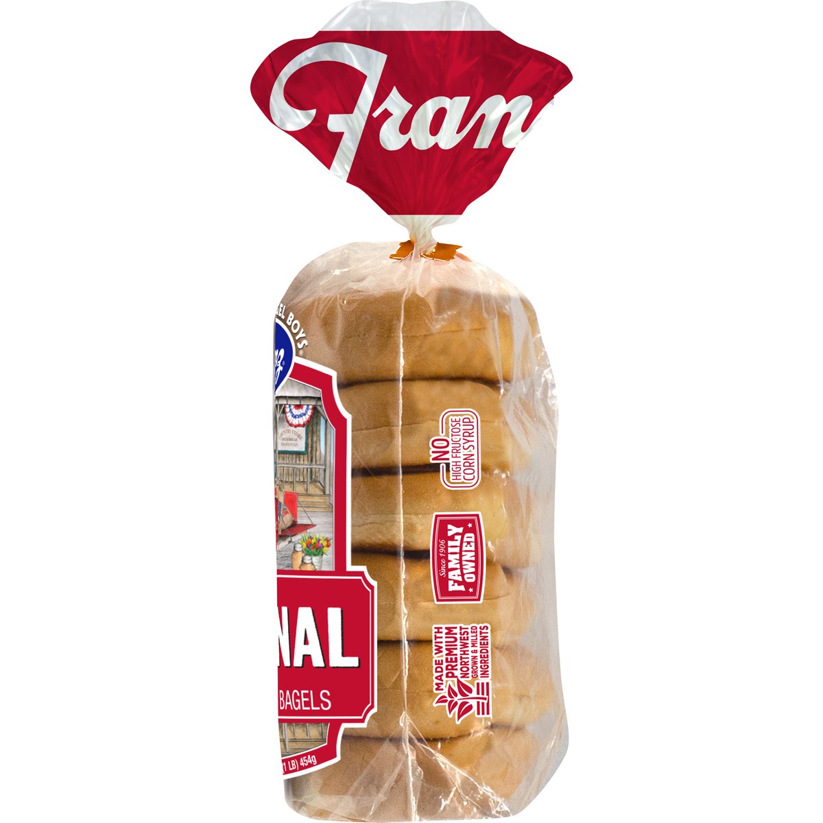 slide 6 of 6, Franz Original Mini Bagles, 16 oz