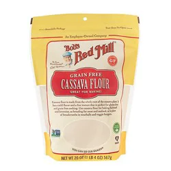 Bob's Red Mill Grain Free Cassava Flour - 20 Oz