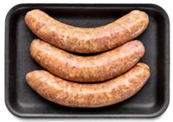 Meat Counter Sausage Links Pork Italian Hot Links Fresh