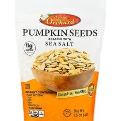 Pumpkin Seeds Roasted With Sea Salt - 15 Oz