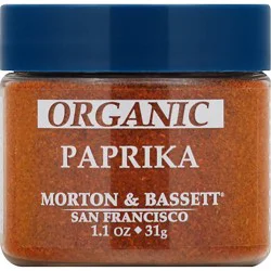 Morton & Bassett Organic Paprika - 1.1 Oz