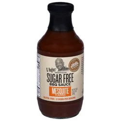 G Hughes Sauce Bbq Mesquite - 18 Oz