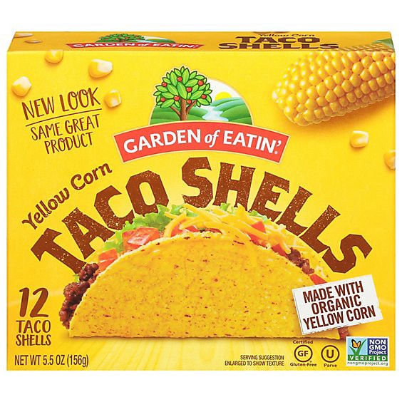 slide 1 of 1, Ge Yellow 12 Corn Taco Shell - 5.50 Oz, 5.5 oz