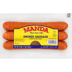 Manda Mild Link Sausage - 16 Oz