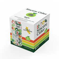 Sincere Dry Apple Cider Can - 4 - 16 Fl. Oz.