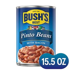 Bush's Best Beans Pinto With Bacon - 15.5 Oz