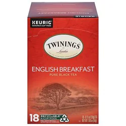Twinings English Breakfast K-Cup - 18 Count