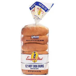 Evang Hot Dog Buns - 12 Count