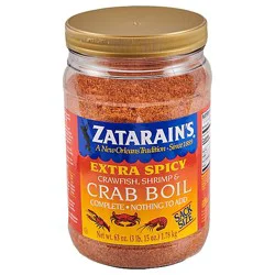 Zatarains Crawfish Shrimp & Crab Boil Extra Spicy - 63 Oz