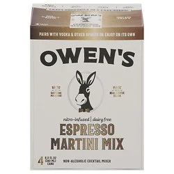 Owen's Espresso Martini Mix Cans - 4-8 Fl. Oz.