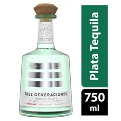 Tres Generaciones Plata Tequila - 750 Ml