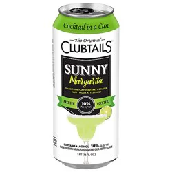 Clubtails Sunny Margarita - 16 Fl. Oz.