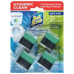 Soft Scrub Duo-Cubes Alpine Fresh In-Tank Toilet Bowl Cleaner - 4 Count