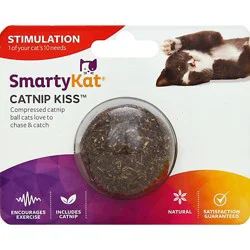 Smartykat Catnip Kiss Compressed Catnip Ball - 1 Each