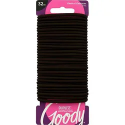 Goody Brown Ouchless Elastics - 32 Count