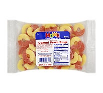 slide 1 of 1, Howe Peach Rings - 14 Oz, 
