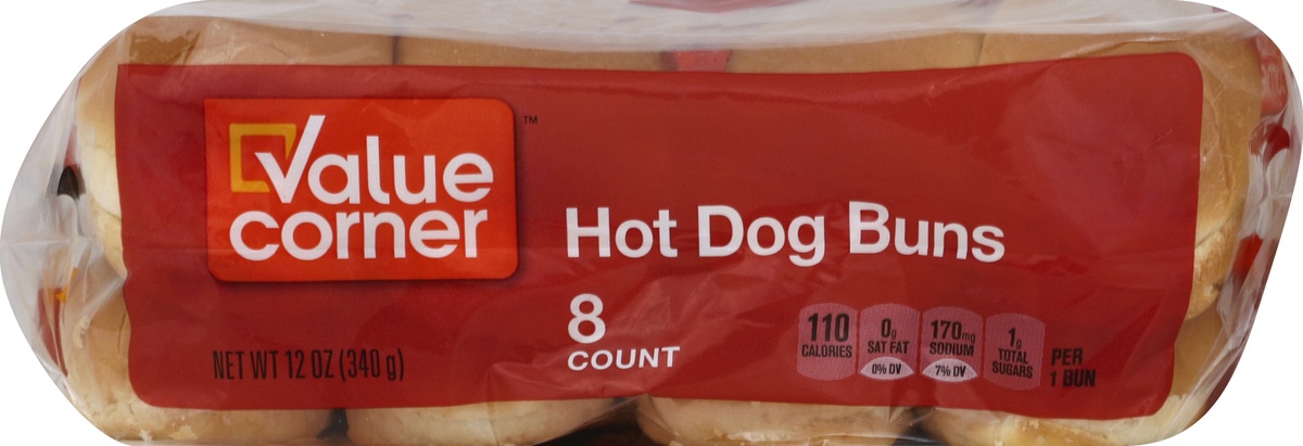 slide 3 of 5, Pantry Essentials Hot Dog Buns, 