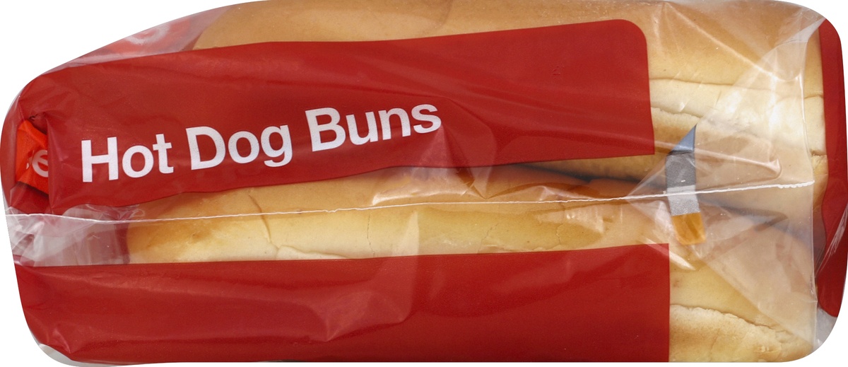 slide 4 of 5, Pantry Essentials Hot Dog Buns, 