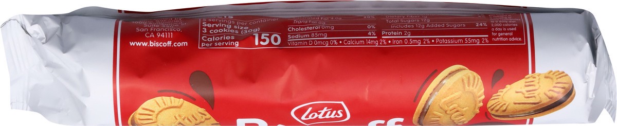 slide 5 of 12, Biscoff Sandwich Milk Chocolate - 5.29 Oz, 5.29 oz