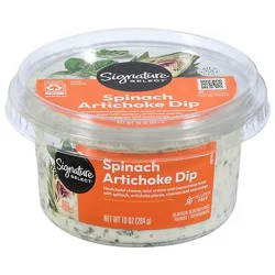 Signature Select Spinach Artichoke Dip - 10 Oz