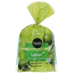 Signature Select/farms Limes Prepacked Bag - 3 Lb