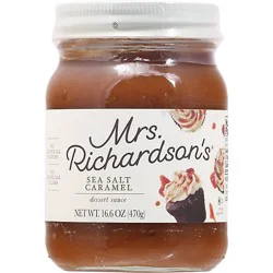 Mrs Richardsons Sea Salt Caramel - 17.5 Oz